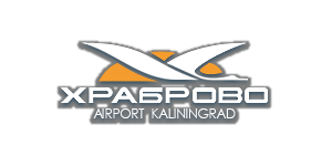 Logo de lAéroport international Khrabrovo - Kaliningrad