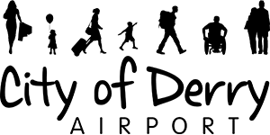 Logo de lAéroport de Derry