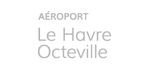 Logo de lAéroport Le Havre Octeville