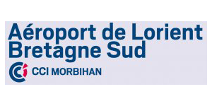 Logo de lAéroport de Lorient Bretagne Sud