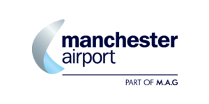 Logo de lAéroport de Manchester
