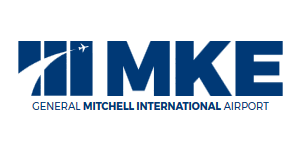 Logo de lAéroport International du General Mitchell