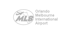 Logo de lAéroport International de Melbourne Floride