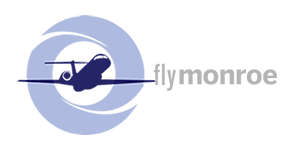 Logo de lAéroport de Monroe