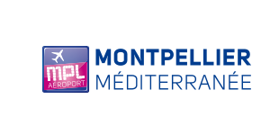 Logo de lAéroport de Montpellier Frejorgues