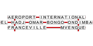Logo de lAéroport de Franceville - M'Vengue