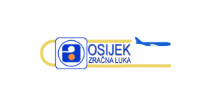 Logo de lAéroport d'Osijek