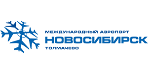 Logo de lAéroport de Tolmachevo - Novosibirsk