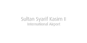 Logo de lAéroport Sultan Syarif Kasim II