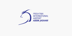 Logo de lAéroport international de Pristina
