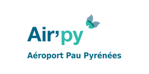 Logo de lAéroport de Pau Pyrenées